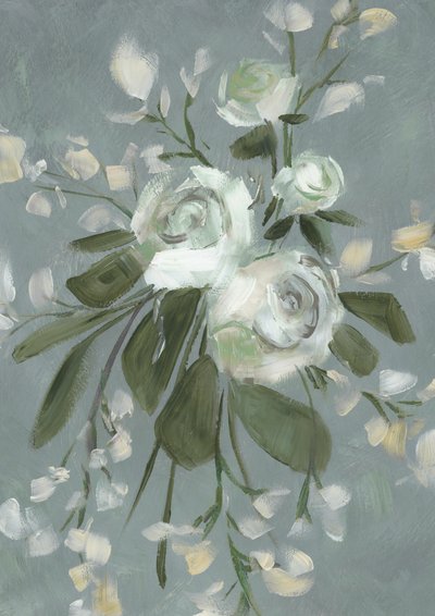 Muted Botanical Blooms by Rosana Laiz Blursbyai