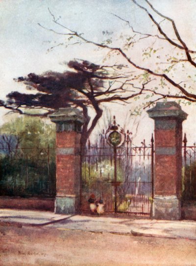 Entrance to the Apothecaries