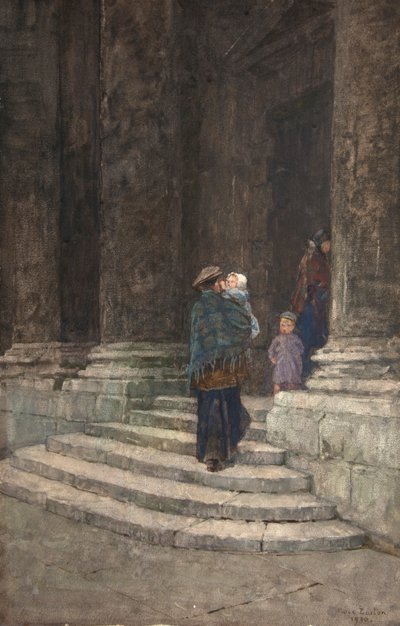 Going to Early Service by Rose Maynard Barton