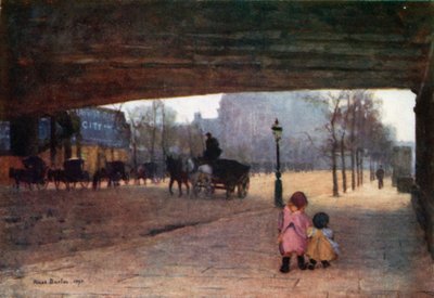 Under Hungerford Bridge by Rose Maynard Barton