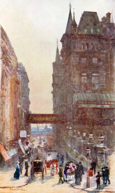Villiers Street, Charing Cross by Rose Maynard Barton