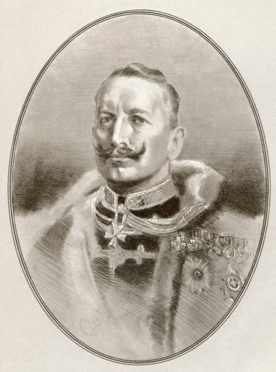 Wilhelm II, from Living Biographies of Famous Rulers by Ross Gordon