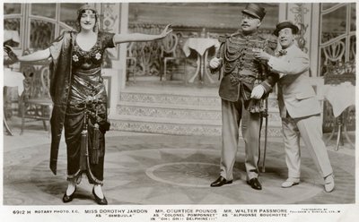 Members of the Cast of Oh! Oh! Delphine!!!, c1916 by Rotary Photo