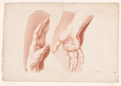 Two Hands by Louis François Roubillac