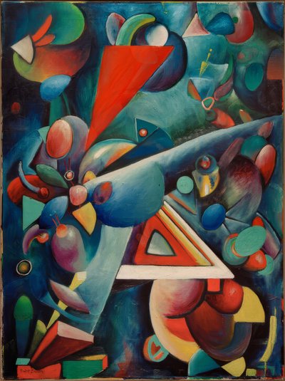 Composition XIV by Rudolf Bauer