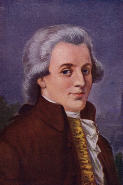 Mozart by Rudolf Klingsbogl