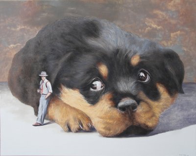 Big Dog Little Man by Rudolf Kosow