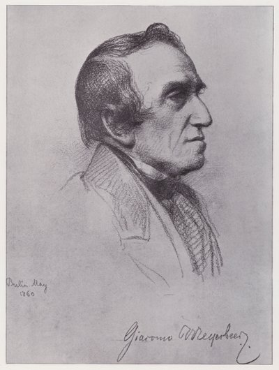 Giacomo Meyerbeer by Rudolf Lehmann