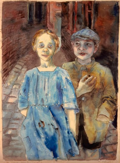 Neglected Youth by Rudolf Schlichter