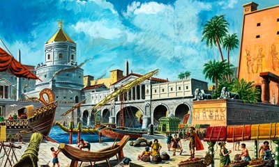 Alexandria by Ruggero Giovannini