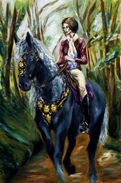 A Stroll in the Woods, 2022 by Ruslana Levandovska