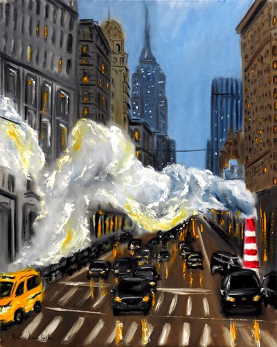 Evening in New York, 2023 by Ruslana Levandovska