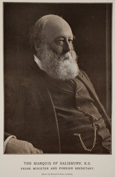 The Marquis of Salisbury, K. G. by Russell & Sons Photography