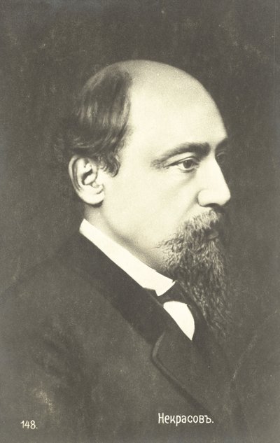 Nikolay Nekrasov, Russian Poet by Russian Photographer