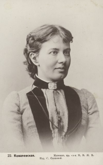 Sofia Kovalevskaya by Russian Photographer