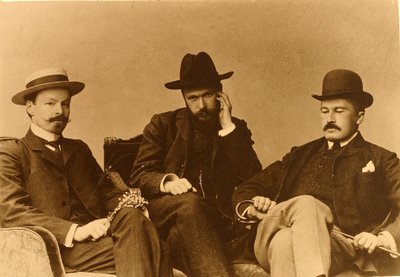 The Poets Konstantin Dmitriyevich Balmont by Russian Photographer