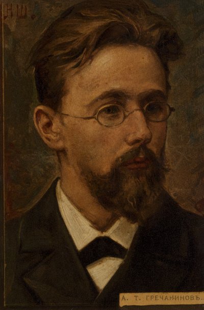 Alexander Gretchaninoff, Russian Romantic composer by Russian School