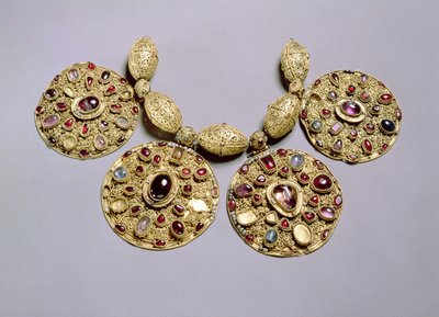 Medallions from Barmy Collar, Rayazan by Russian School