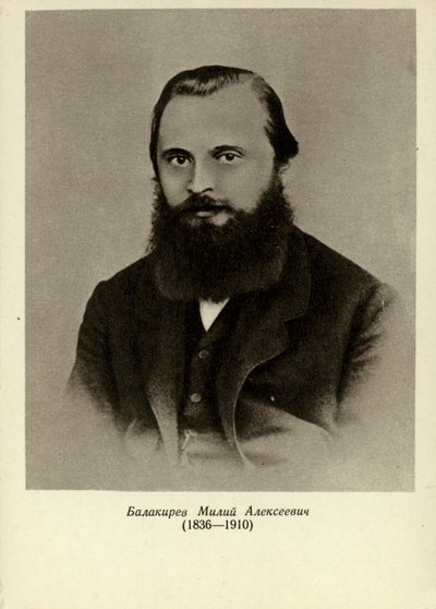 Mily Alexeyevich Balakirev by Russian School