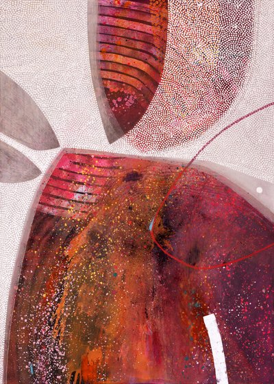 Vibrant Abstract Forms by SAN STARLING