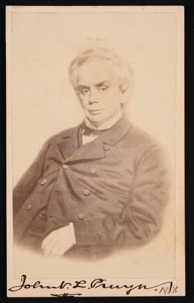 Portrait of John V. L. John VanSchaick Lansing Pruyn, Before 1877 by SJ Thompson