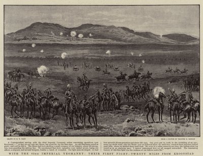 With the 62nd Imperial Yeomanry, Their First Fight, Twenty Miles from Kroonstad by S.T. Dadd
