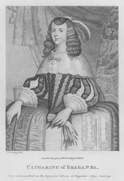 Catharine of Braganza by S. (after) Harding