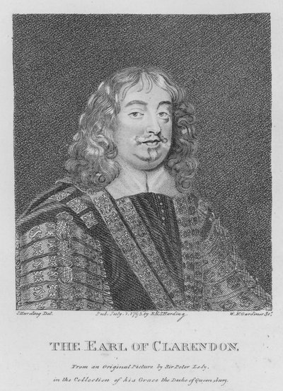 The Earl of Clarendon by S. (after) Harding