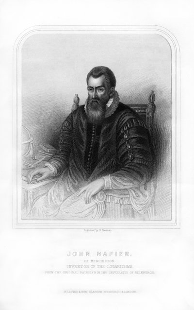 John Napier, Scottish Mathematician, Physicist, Astronomer and Astrologer by S. Freeman
