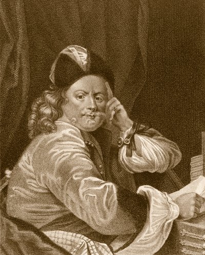 Thomas Killigrew, Engraved by J.J Van den Bergh by S. Harding