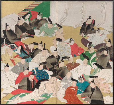 Thirty-Six Poets, Edo Period by Sakai Hoitsu