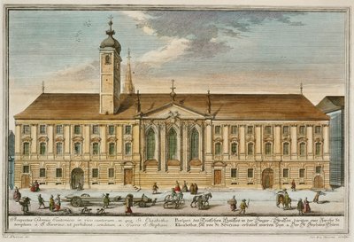 House of the Order of Teutonic Knights in Vienna by Salomon (after) Kleiner