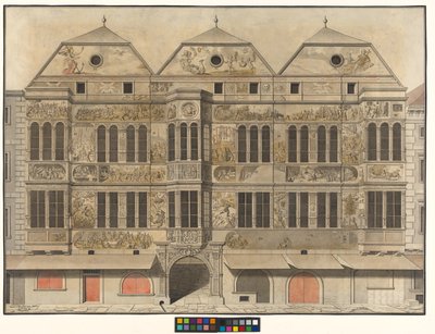 The Hare House on Kärntner Street by Salomon Kleiner