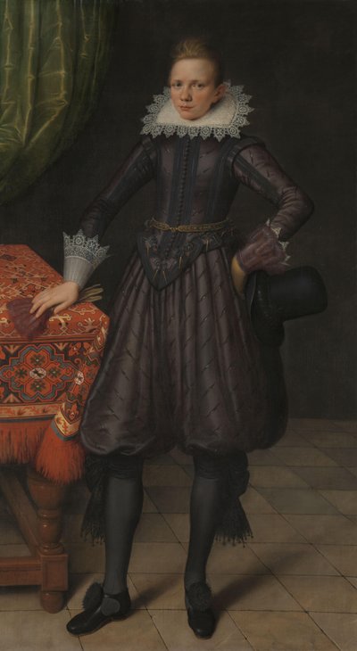 Portrait of Peter Courten by Salomon Mesdach (attributed to)