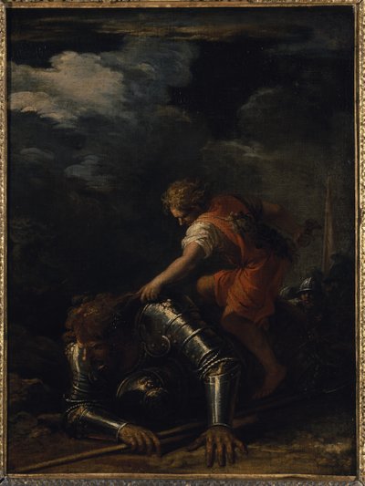 David and Goliath by Salvator Rosa