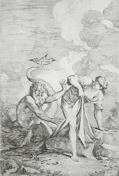 Glaucus and Scylla by Salvator Rosa