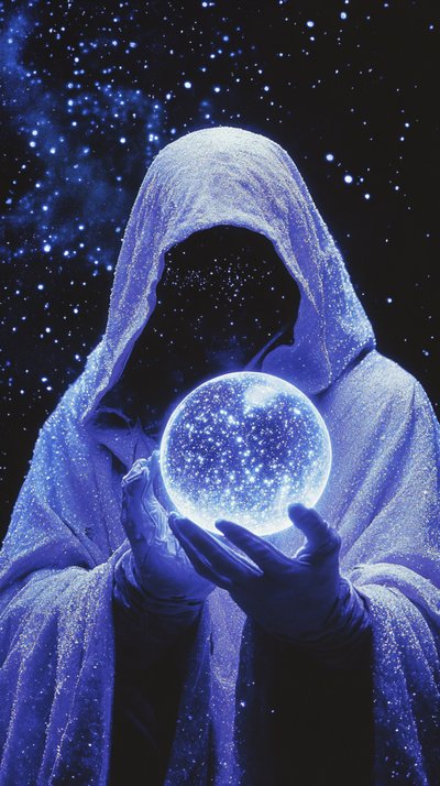 Cosmic Wizard Orb by Samantha Hearn