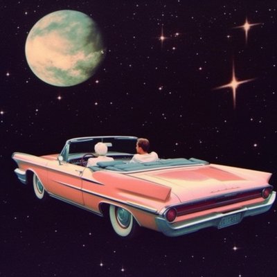 Dreamy Space Convertible by Samantha Hearn