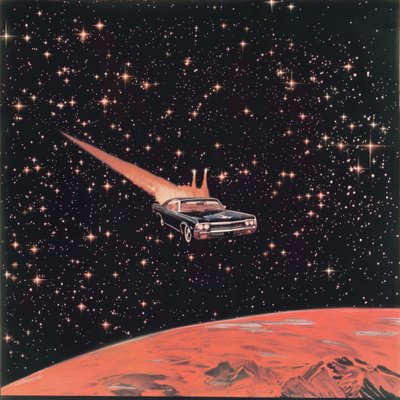 Flying Car Red Planet by Samantha Hearn