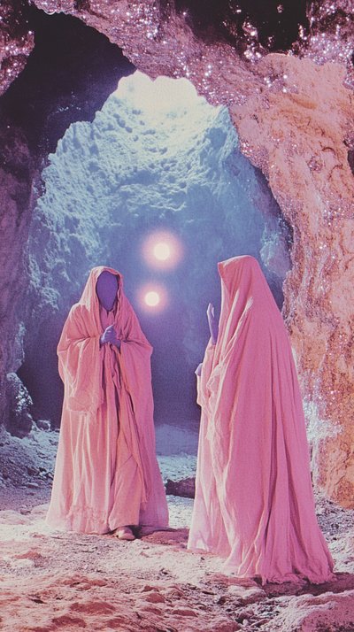Mystical Cave Figures by Samantha Hearn