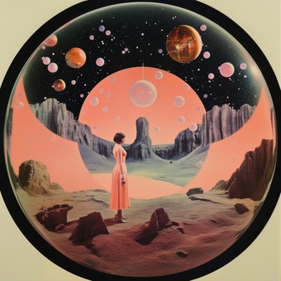 Pink Planet Solitude by Samantha Hearn