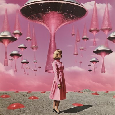 Retro Sci-Fi Dream by Samantha Hearn