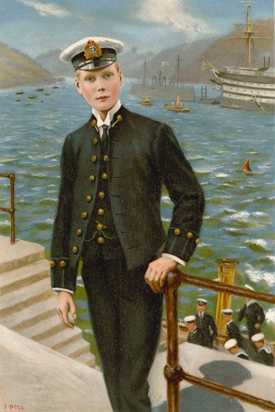 Edward, Prince of Wales, the future King Edward VIII by Samuel (after) Begg