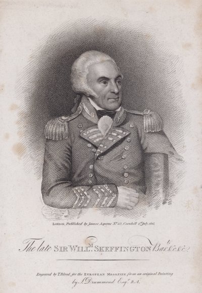 Sir William Skeffington (1742-1815), Colonel of the Leicestershire Yeomanry by Samuel (after) Drummond