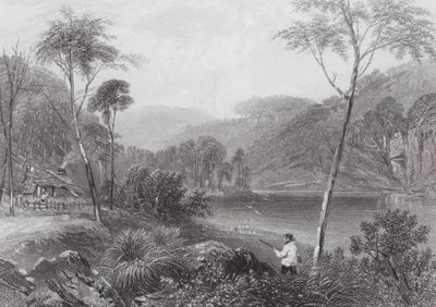Australia: Fairlight Glen, on the Warragamba by Samuel (after) Prout
