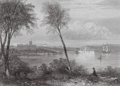 Australia: Government House, Sydney by Samuel (after) Prout