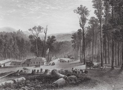 Australia: Marysville, Victory by Samuel (after) Prout