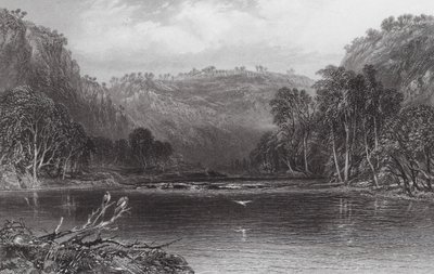 Australia: On the Cow Pasture River by Samuel (after) Prout