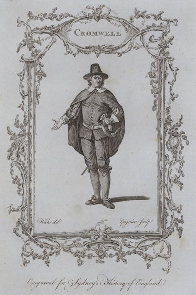 Cromwell by Samuel (after) Wale