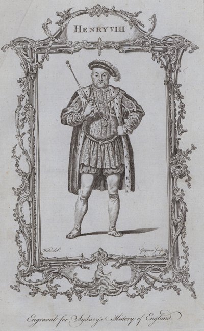 Henry VIII by Samuel (after) Wale